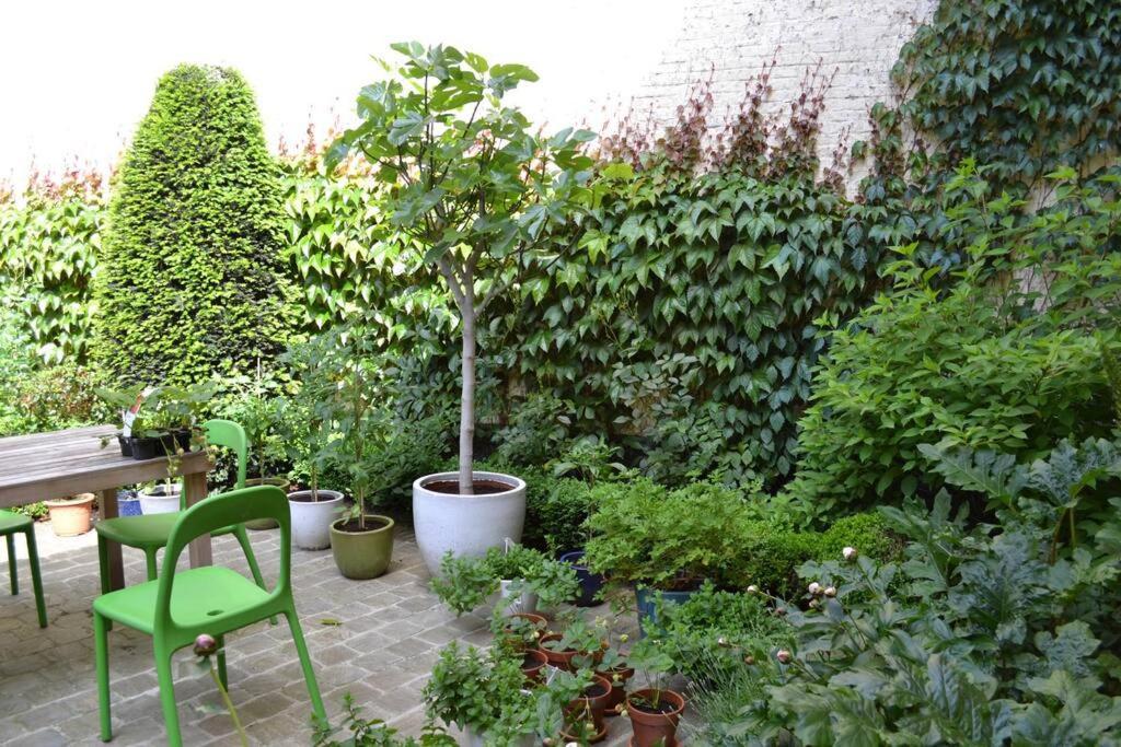 Carriage House In Quiet Ecological Garden Villa Antwerpen Eksteriør bilde